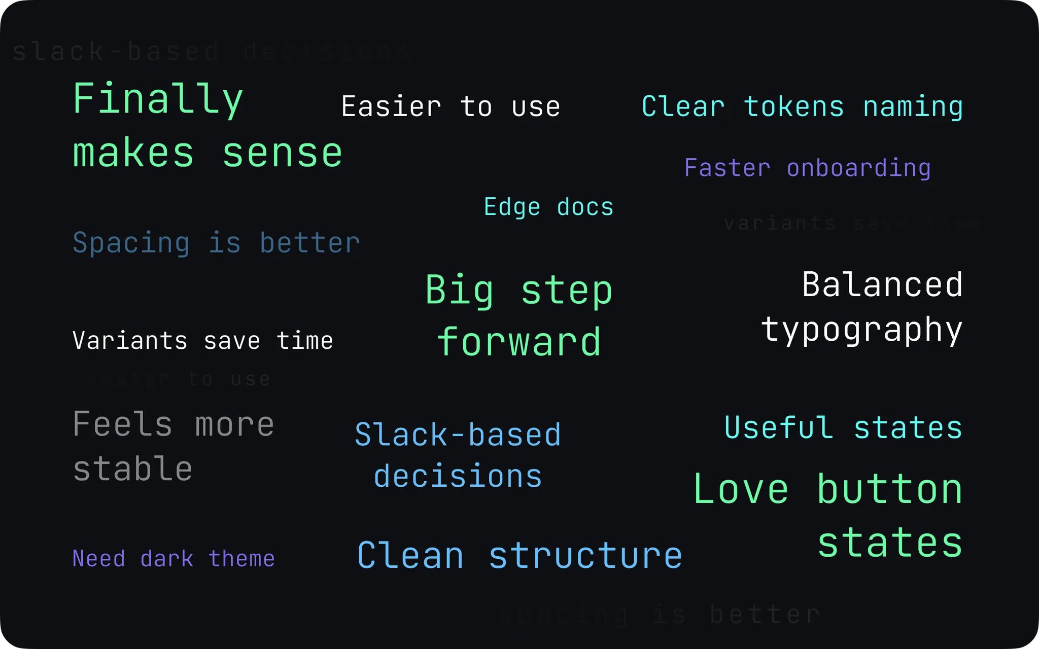 app UI